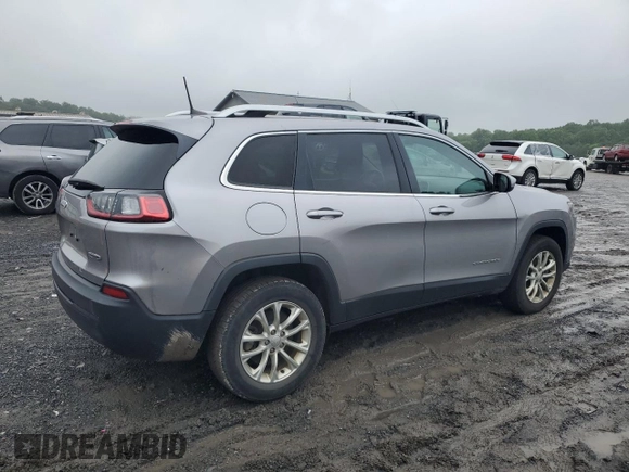 2019 Jeep Cherokee Latitude with VIN 1C4PJMCB8KD400125, listed as a Copart auction lot 61344145 with 172,732 mi miles and Clean title. Bid and sale history available at DreamBid. Image 3.