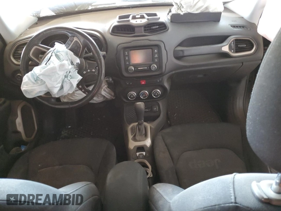2017 Jeep Renegade Altitude with VIN ZACCJABB8HPG36797, listed as a Copart auction lot 57436575 with Not provided miles and Salvage title. Bid and sale history available at DreamBid. Image 8.