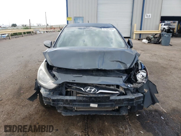 2013 Hyundai Accent GLS with VIN KMHCT4AE3DU335866, listed as a Copart auction lot 67325384 with 126,222 mi miles and Salvage Title. Bid and sale history available at carsss.com. Image 5.