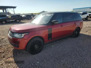 2015 Land Rover Range Rover Supercharged с VIN SALGS3TF9FA216340, выставлен на аукционе Copart как лот 55516785 с пробегом 81 908 миль миль и Чистый • Clean title. История ставок и продаж доступна на DreamBid. Изображение 1.