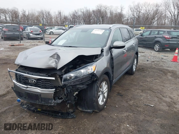 2019 Kia Sorento LX with VIN 5XYPGDA33KG508972, listed as a IAAI auction lot 41511319 with 88,285 mi miles. Bid and sale history available at carsss.com. Image 17.