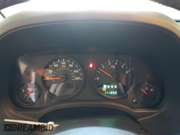2011 Jeep Compass Latitude with VIN 1J4NF1FBXBD135429, listed as a Copart auction lot 54558405 with 111,222 mi miles and Salvage Title. Bid and sale history available at carsss.com. Image 9.