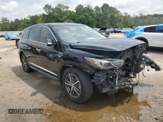 2019 Infiniti QX60 Pure с VIN 5N1DL0MNXKC548664, выставлен на аукционе Copart как лот 53235335 с пробегом 122 773 миль миль и Списание • Salvage title. История ставок и продаж доступна на DreamBid. Изображение 4.