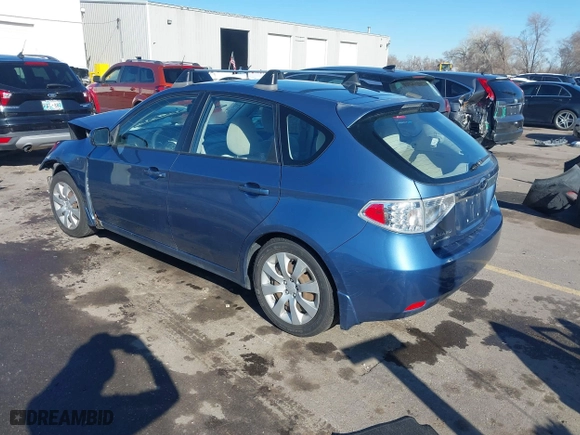 2010 Subaru Impreza Wagon i with VIN JF1GH6A68AH820106, listed as a IAAI auction lot 41829344 with 166,945 mi miles. Bid and sale history available at carsss.com. Image 3.