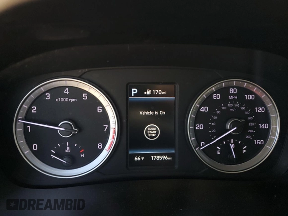 2018 Hyundai Sonata Sport with VIN 5NPE34AF4JH631829, listed as a Copart auction lot 51757045 with 178,596 mi miles and Salvage Title. Bid and sale history available at carsss.com. Image 9.