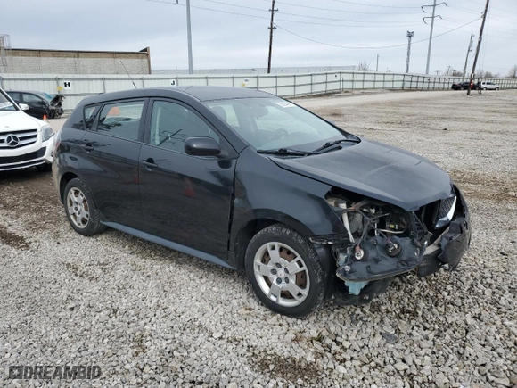 2009 Pontiac Vibe w/1SB with VIN 5Y2SL67089Z417545, listed as a Copart auction lot 50004825 with NaN miles and Salvage Title. Bid and sale history available at carsss.com. Image 4.