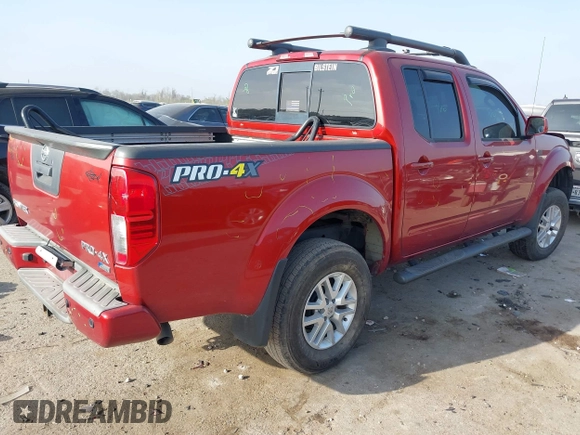 2017 Nissan Frontier Pro-4X z VIN 1N6DD0EV1HN774165, wystawiony jako IAAI lot #41783448 z przebiegiem 148 876 mil mil oraz . Historia ofert i sprzedaży dostępna na DreamBid. Obrazek 4.