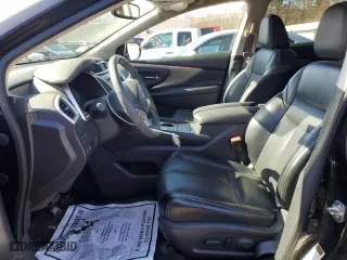 2017 Nissan Murano Platinum with VIN 5N1AZ2MH6HN145835, listed as a Copart auction lot 44970555 with 22,403 mi miles and Salvage Title. Bid and sale history available at carsss.com. Image 7.