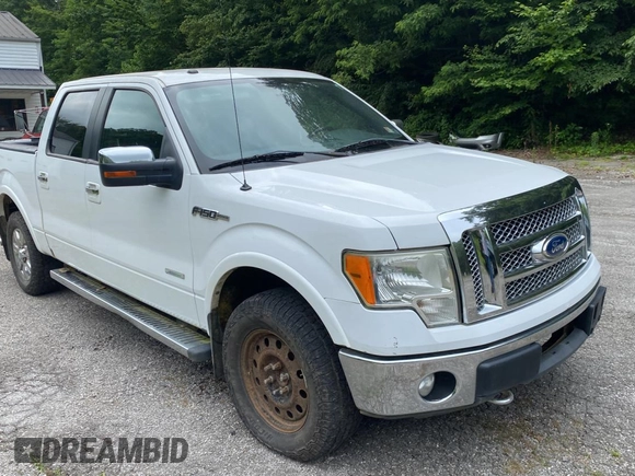 2011 Ford F-150 XLT with VIN 1FTFW1ET6BFC11608, listed as a Copart auction lot 63222015 with 256,283 mi miles and Clean title. Bid and sale history available at DreamBid. Image 1.