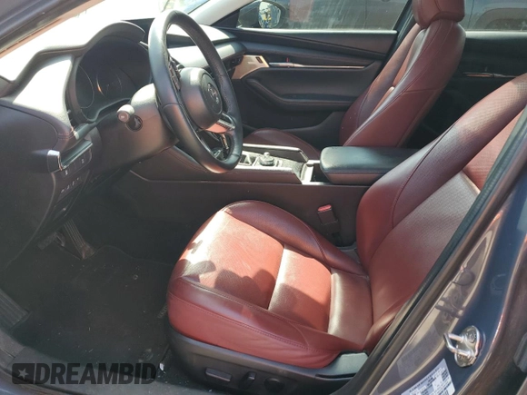 2022 Mazda 3 Carbon Edition with VIN 3MZBPACL3NM314887, listed as a Copart auction lot 51631935 with Not provided miles and Salvage title. Bid and sale history available at DreamBid. Image 7.