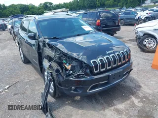 2014 Jeep Cherokee Limited with VIN 1C4PJMDSXEW308442, listed as a IAAI auction lot 42648516 with 121,350 mi miles and . Bid and sale history available at DreamBid. Image 1.