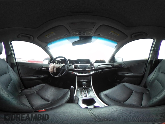 2013 Honda Accord EX-L with VIN 1HGCR2F82DA240843, listed as a IAAI auction lot 41932547 with 119,212 mi miles and . Bid and sale history available at DreamBid. Image 18.