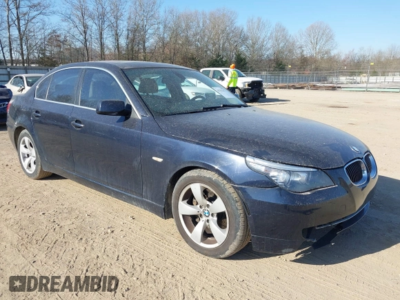 2008 BMW 5 Series 528i with VIN WBANU53508CT06489, listed as a IAAI auction lot 41757477 with 161,706 mi miles and . Bid and sale history available at DreamBid. Image 1.