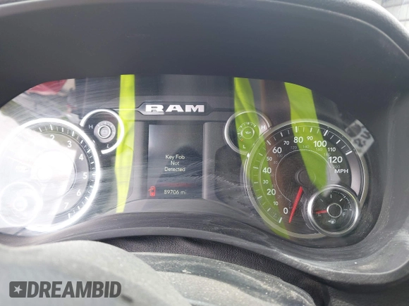 2020 Ram 2500 Tradesman with VIN 3C6UR5CJXLG267291, listed as a IAAI auction lot 42002310 with 89,706 mi miles and . Bid and sale history available at DreamBid. Image 7.