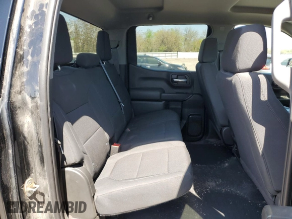 2021 Chevrolet Silverado 1500 Custom with VIN 1GCPYBEK1MZ218107, listed as a Copart auction lot 51285875 with 92,619 mi miles and Salvage Title. Bid and sale history available at DreamBid. Image 11.