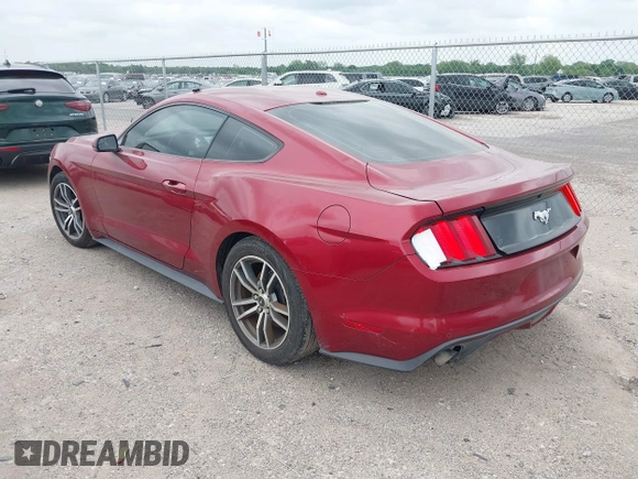 2015 Ford Mustang EcoBoost z VIN 1FA6P8THXF5349965, wystawiony jako IAAI lot #42107250 z przebiegiem 104 475 mil mil oraz . Historia ofert i sprzedaży dostępna na DreamBid. Obrazek 3.
