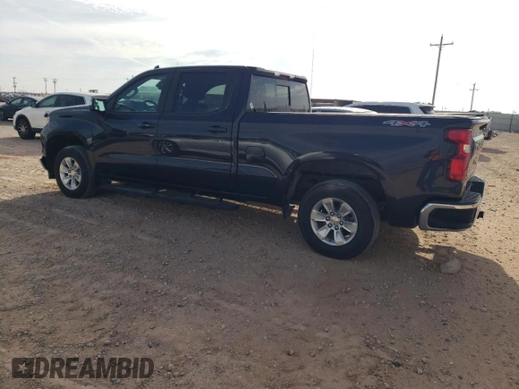 2023 Chevrolet Silverado 1500 LT with VIN 1GCPDDEK1PZ214294, listed as a Copart auction lot 87274204 with 24,061 mi miles and Salvage Title. Bid and sale history available at carsss.com. Image 2.