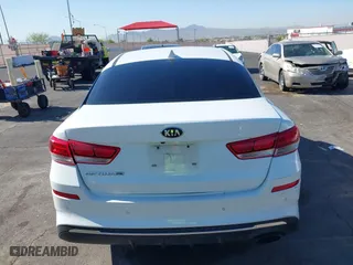 2020 Kia Optima LX with VIN 5XXGT4L38LG382915, listed as a IAAI auction lot 42015096 with 157,483 mi miles. Bid and sale history available at carsss.com. Image 16.