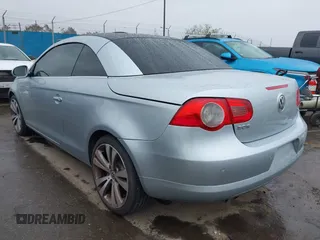 2008 Volkswagen Eos 3.2L with VIN WVWDB71F08V036745, listed as a IAAI auction lot 41802617 with 60,132 mi miles and . Bid and sale history available at DreamBid. Image 3.