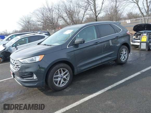 2021 Ford Edge SEL with VIN 2FMPK4J91MBA43484, listed as a IAAI auction lot 41457795 with 62,556 mi miles. Bid and sale history available at carsss.com. Image 17.