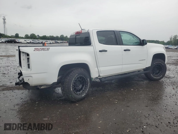 2022 Chevrolet Colorado 4WD Z71 z VIN 1GCGTDEN0N1164190, wystawiony jako Copart lot #57850875 z przebiegiem 18 788 mil mil oraz Szkoda całkowita • Salvage title. Historia ofert i sprzedaży dostępna na DreamBid. Obrazek 3.