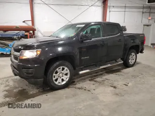 2018 Chevrolet Colorado 4WD LT with VIN 1GCGTCEN9J1316228, listed as a Copart auction lot 55973725 with 54,282 mi miles and Salvage title. Bid and sale history available at DreamBid. Image 1.