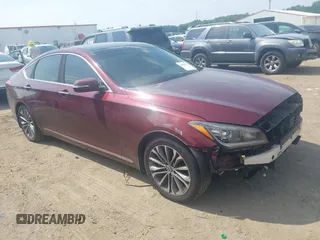 2017 Genesis G80 3.8L z VIN KMHGN4JE8HU172648, wystawiony jako IAAI lot #42578416 z przebiegiem 119 011 mil mil oraz . Historia ofert i sprzedaży dostępna na DreamBid. Obrazek 1.