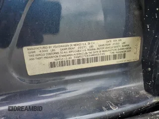2009 Volkswagen Jetta SE with VIN 3VWRZ71K59M055735, listed as a Copart auction lot 60202485 with 160,196 mi miles and Salvage title. Bid and sale history available at DreamBid. Image 12.
