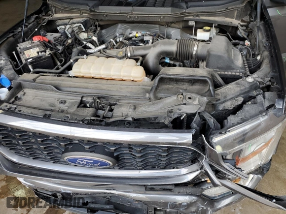 2021 Ford F-150 XL with VIN 1FTEW1CP6MKE92062, listed as a Copart auction lot 50303735 with 40,346 mi miles and Salvage Title. Bid and sale history available at carsss.com. Image 11.