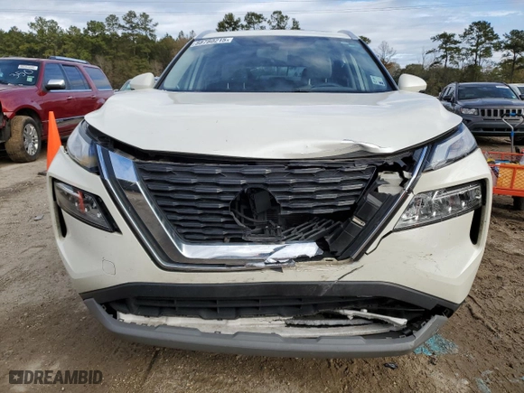 2021 Nissan Rogue SV with VIN JN8AT3BA3MW019460, listed as a Copart auction lot 88780215 with 62,285 mi miles and Salvage Title. Bid and sale history available at carsss.com. Image 5.
