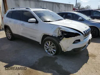 2016 Jeep Cherokee Limited with VIN 1C4PJMDS9GW115962, listed as a Copart auction lot 46279354 with 85,567 mi miles and Salvage title. Bid and sale history available at DreamBid. Image 4.