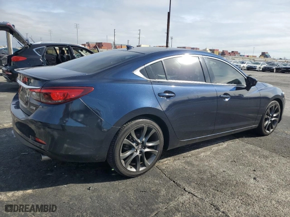2016 Mazda Mazda6 i Grand Touring with VIN JM1GJ1W59G1478524, listed as a Copart auction lot 44232045 with 62,383 mi miles and Salvage Title. Bid and sale history available at carsss.com. Image 3.
