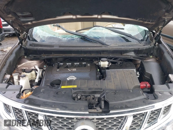 2014 Nissan Murano LE with VIN JN8AZ1MU4EW414243, listed as a IAAI auction lot 41106366 with 72,395 mi miles. Bid and sale history available at carsss.com. Image 10.