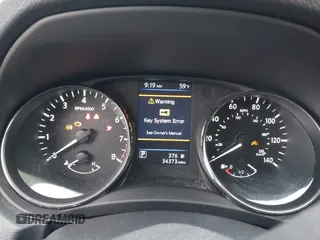 2018 Nissan Rogue SV with VIN KNMAT2MT7JP593232, listed as a IAAI auction lot 42141416 with 34,373 mi miles and . Bid and sale history available at carsss.com. Image 7.