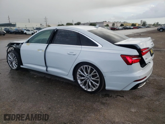 2019 Audi A6 Prestige with VIN WAUM2AF2XKN104654, listed as a Copart auction lot 65513202 with 32,096 mi miles. Bid and sale history available at carsss.com. Image 2.