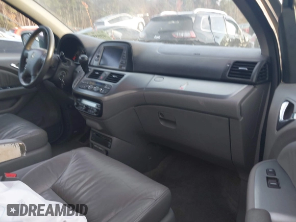 2008 Honda Odyssey EX-L with VIN 5FNRL38758B050245, listed as a IAAI auction lot 41358323 with 145,010 mi miles and . Bid and sale history available at DreamBid. Image 5.