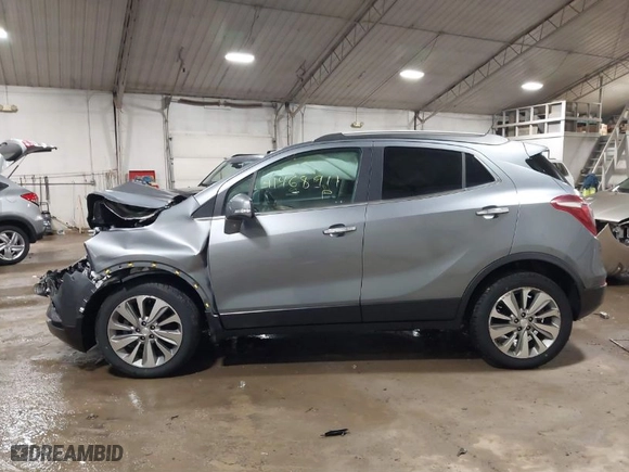 2019 Buick Encore Preferred with VIN KL4CJESB9KB796934, listed as a IAAI auction lot 41468911 with 52,151 mi miles. Bid and sale history available at carsss.com. Image 14.