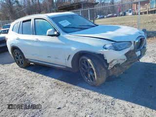 2022 BMW X3 xDrive30i with VIN 5UX53DP09N9K76477, listed as a IAAI auction lot 41164992 with Not Provided miles and . Bid and sale history available at DreamBid. Image 1.