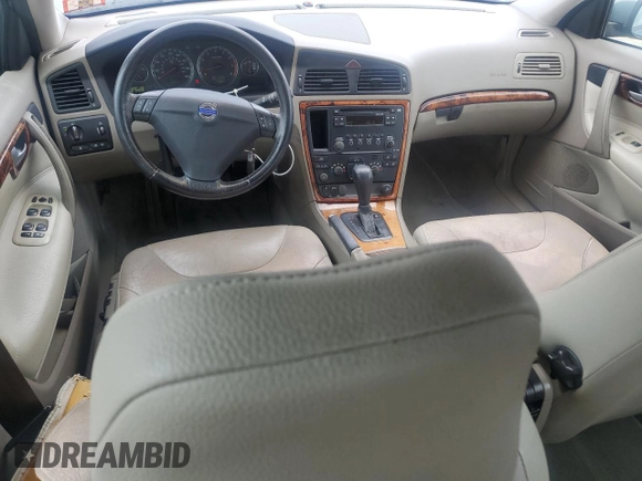 2005 Volvo S60 with VIN YV1RH592552437256, listed as a Copart auction lot 71133844 with 182,321 mi miles and Clean Title. Bid and sale history available at carsss.com. Image 8.