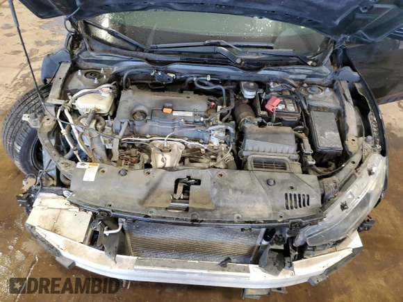 2019 Honda Civic Sport with VIN 2HGFC2F88KH514138, listed as a Copart auction lot 54598535 with 122,198 mi miles and Salvage title. Bid and sale history available at DreamBid. Image 11.