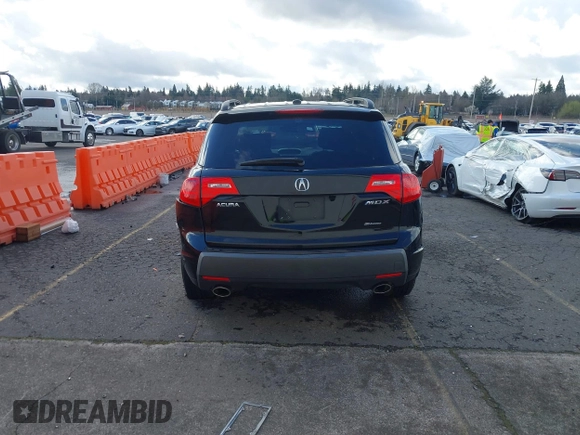 2007 Acura MDX with VIN 2HNYD28277H533455, listed as a IAAI auction lot 41797089 with 178,202 mi miles. Bid and sale history available at carsss.com. Image 16.
