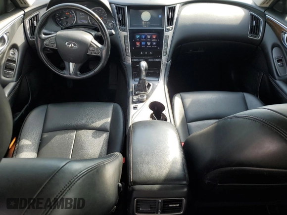 2014 Infiniti Q50 Sport with VIN JN1BV7AP6EM684974, listed as a Copart auction lot 52810125 with 95,607 mi miles and Clean Title. Bid and sale history available at DreamBid. Image 8.