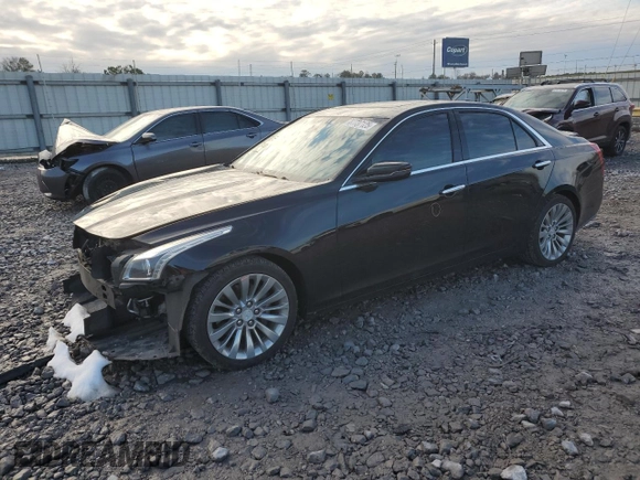 2017 Cadillac CTS Luxury RWD with VIN 1G6AR5SS2H0203850, listed as a Copart auction lot 87737125 with 125,781 mi miles and Salvage Title. Bid and sale history available at DreamBid. Image 1.