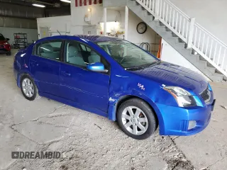 2012 Nissan Sentra S with VIN 3N1AB6AP9CL658827, listed as a Copart auction lot 58127275 with 156,802 mi miles and Salvage title. Bid and sale history available at DreamBid. Image 4.