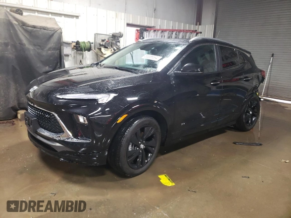 2025 Buick Encore GX Sport Touring with VIN KL4AMDSL5SB048120, listed as a Copart auction lot 86556694 with 5,387 mi miles and Salvage title. Bid and sale history available at DreamBid. Image 1.