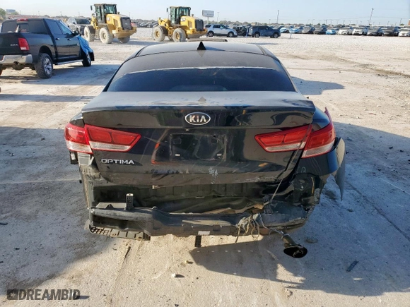 2016 Kia Optima LX with VIN 5XXGT4L3XGG084517, listed as a Copart auction lot 52436005 with 96,395 mi miles and Salvage Title. Bid and sale history available at carsss.com. Image 6.