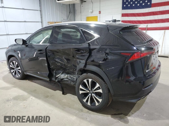 2021 Lexus NX 300 F Sport z VIN JTJSARDZ3M2262119, wystawiony jako Copart lot #57964505 z przebiegiem 48 370 mil mil oraz Szkoda całkowita • Salvage title. Historia ofert i sprzedaży dostępna na DreamBid. Obrazek 2.