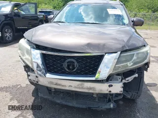 2015 Nissan Pathfinder SL with VIN 5N1AR2MNXFC689849, listed as a IAAI auction lot 42038551 with 165,019 mi miles and . Bid and sale history available at DreamBid. Image 12.