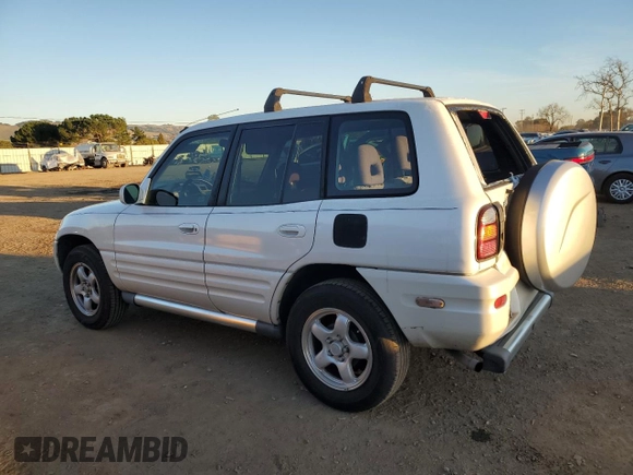 1999 Toyota RAV4 with VIN JT3GP10VXX7053225, listed as a Copart auction lot 87920975 with 228,943 mi miles and Salvage Title. Bid and sale history available at DreamBid. Image 2.