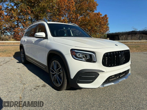 2021 Mercedes-Benz GLB with VIN W1N4M5BB1MW124923, listed as a Copart auction lot 78444644 with 40,778 mi miles. Bid and sale history available at carsss.com. Image 1.